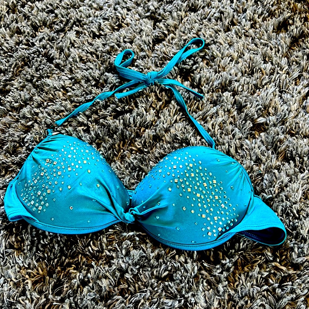 Victoria’s Secret Very sexy rhinestone bikini top